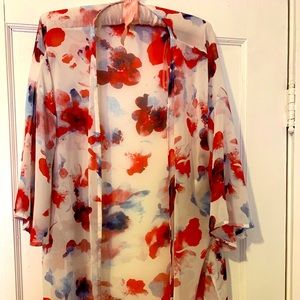 Floral duster *never worn